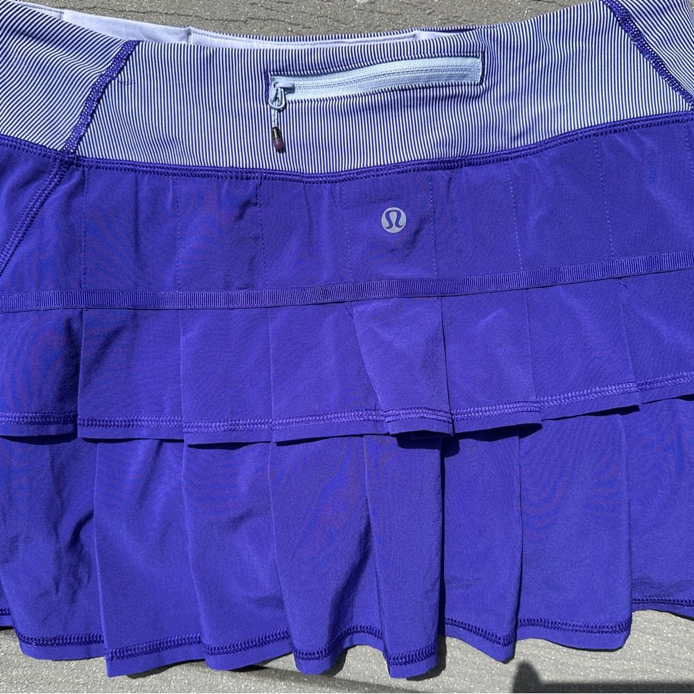 Lululemon Pace Setter Skort Vibrant Purple - Picture 2 of 6